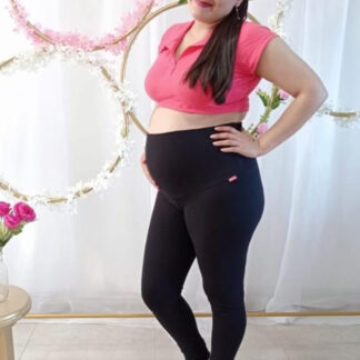 Leggins materno tiro alto